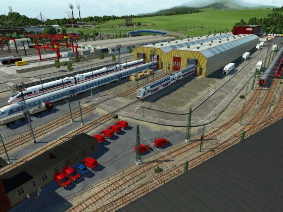 Die 2 Ausbaustufe vom Mega Güterbahnhof ist da!