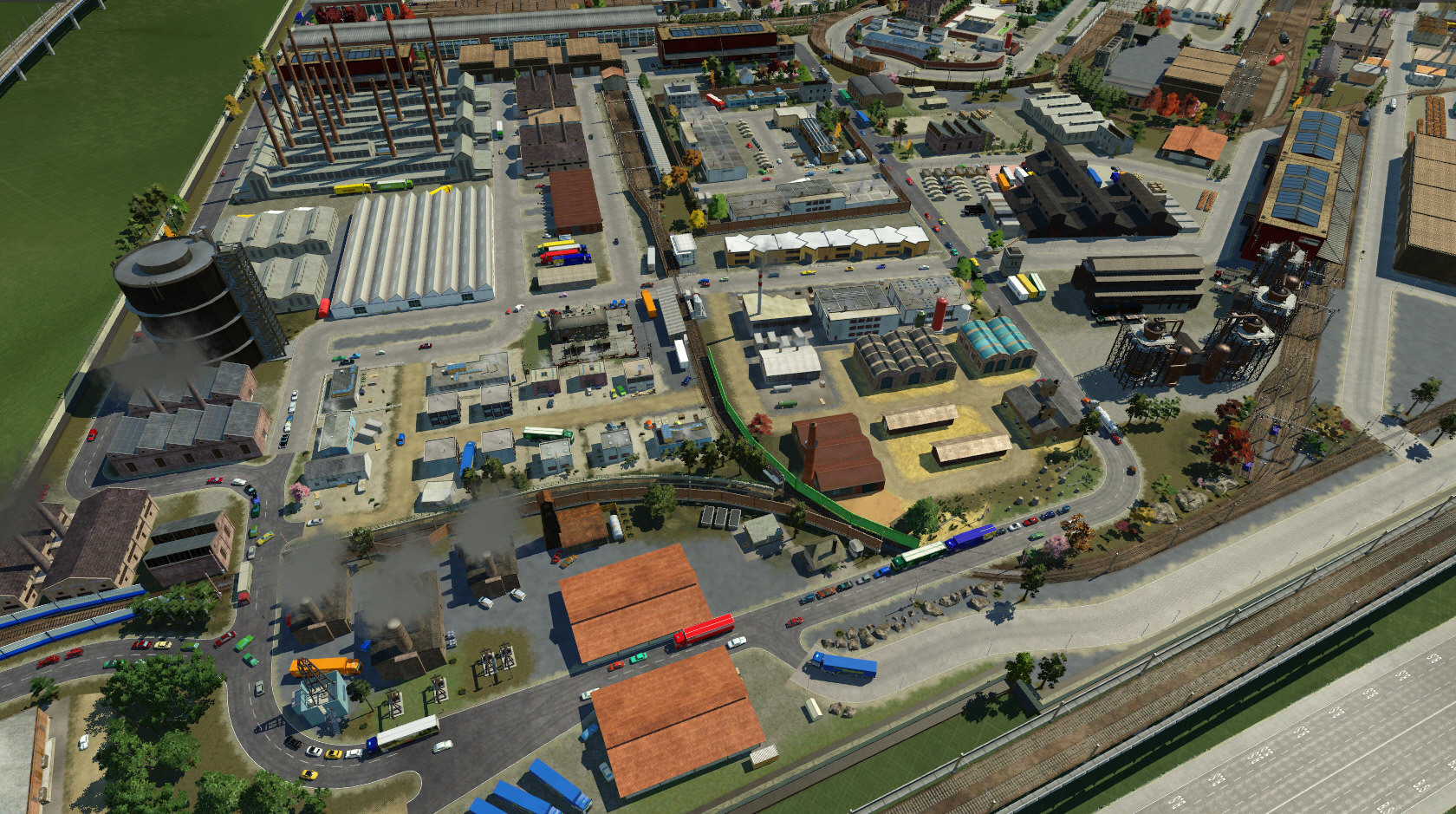 Schönbau Industriegelände & Rangierbahnhof