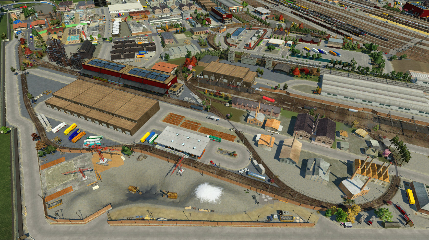 Schönbau Industriegelände & Rangierbahnhof