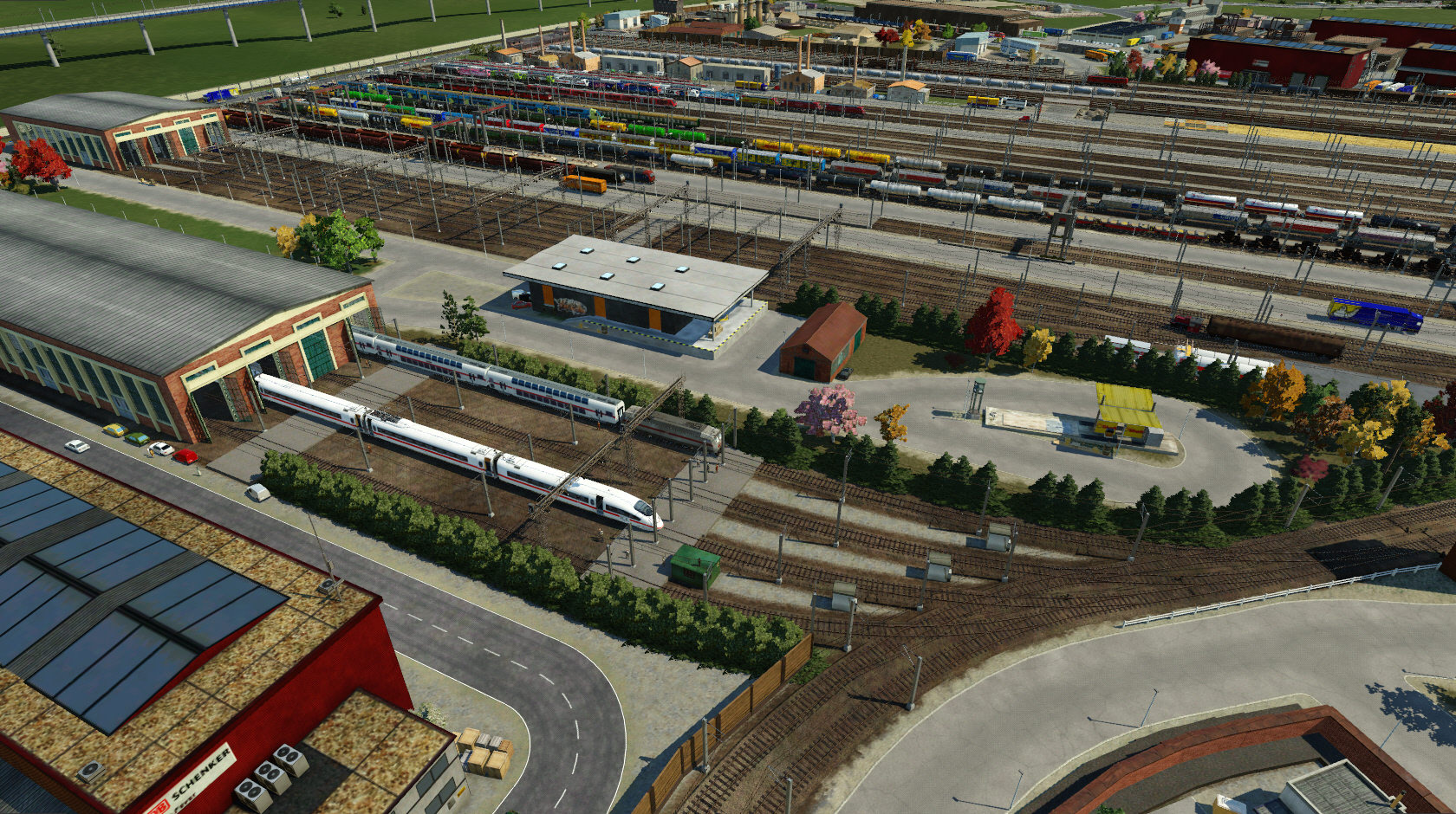Schönbau Industriegelände & Rangierbahnhof