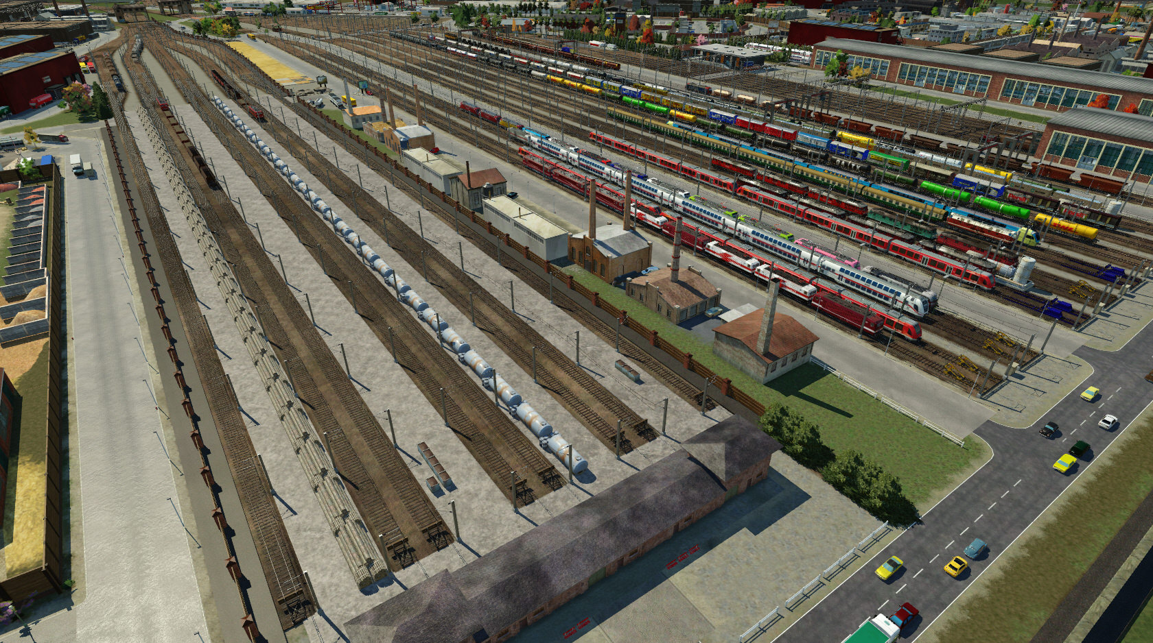 Schönbau Industriegelände & Rangierbahnhof