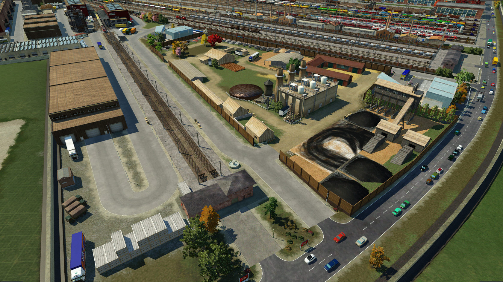 Schönbau Industriegelände & Rangierbahnhof