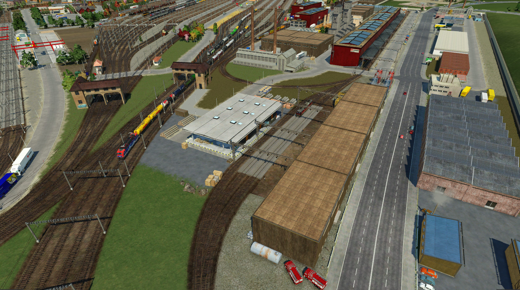 Schönbau Industriegelände & Rangierbahnhof