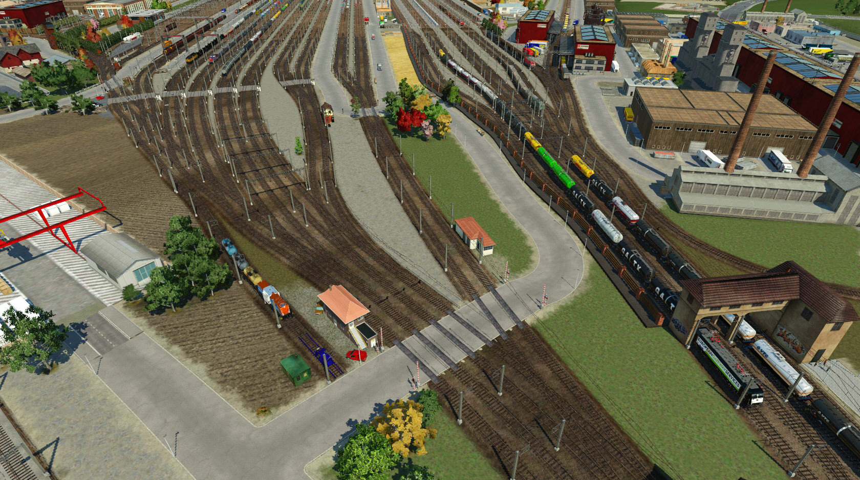 Schönbau Industriegelände & Rangierbahnhof