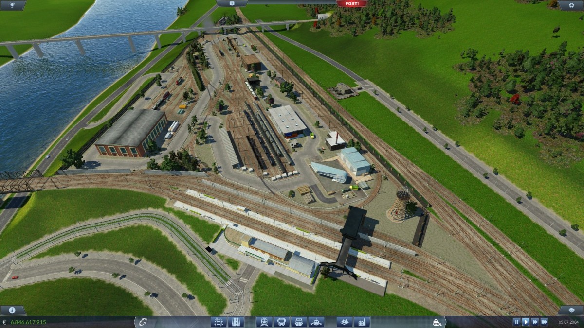 Bahnbetriebswerk von Chemnitz mit Vorstadtbahnhof