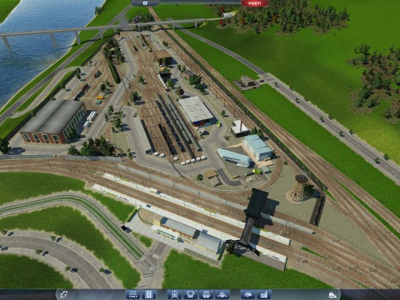 Bahnbetriebswerk von Chemnitz mit Vorstadtbahnhof
