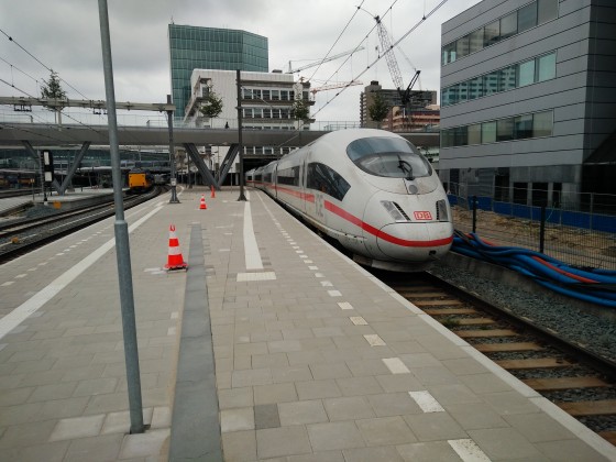 ICE and ICM Koploper at Utrecht Centraal