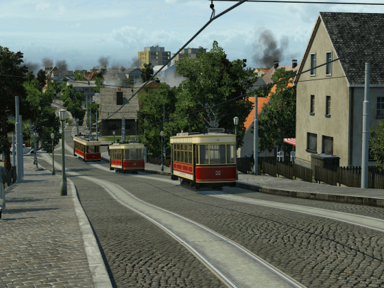 Godarville trams