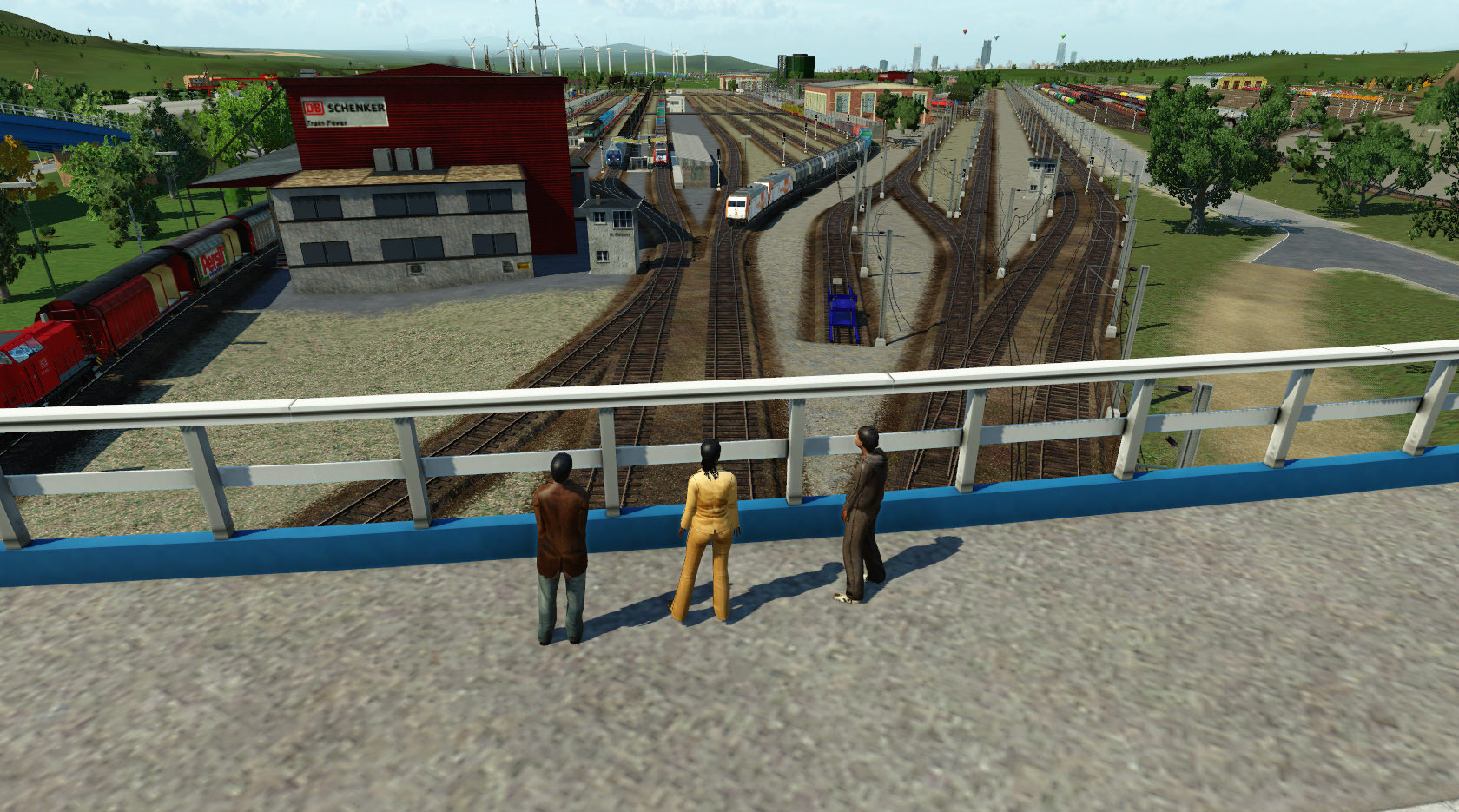 Entstehung eines Rangier-/Umschlag-/Containerbahnhof ...