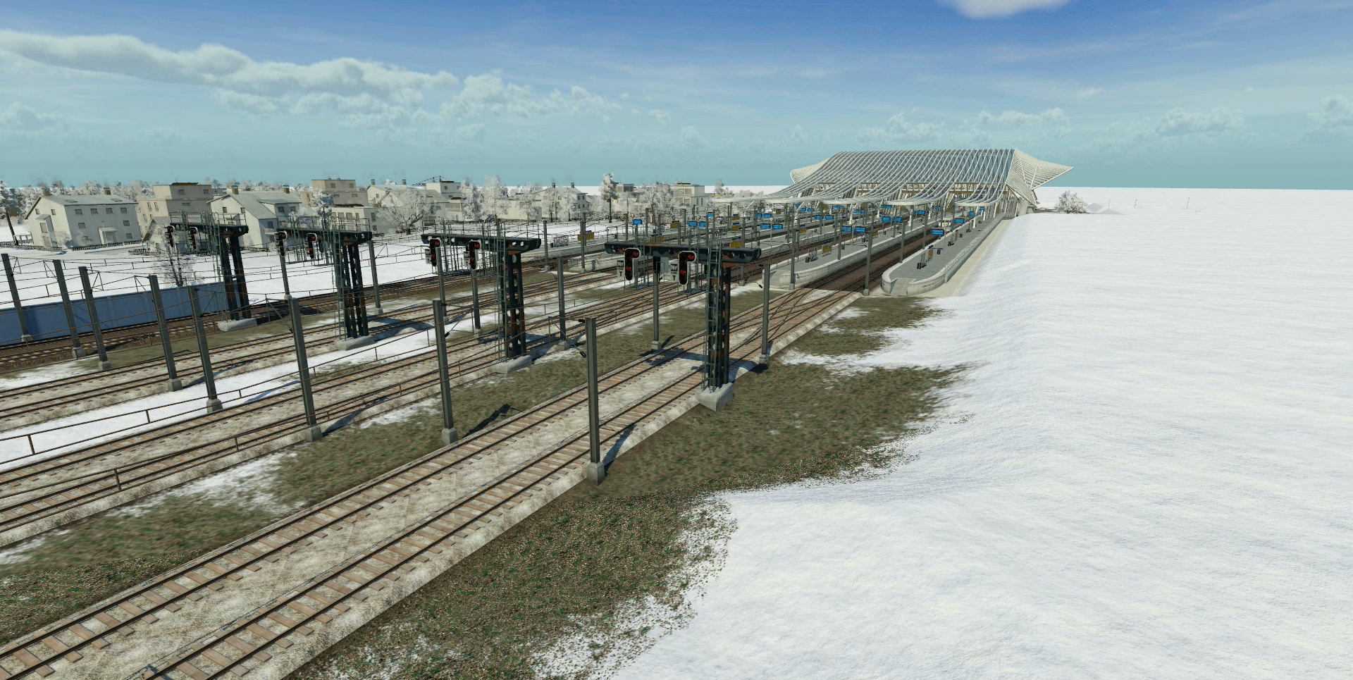 Der Bahnhof von Troparyoyo-Nukulino