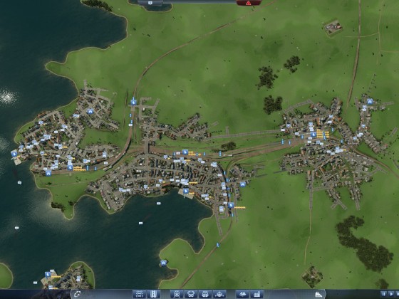 Rail network on the new Sydney map
