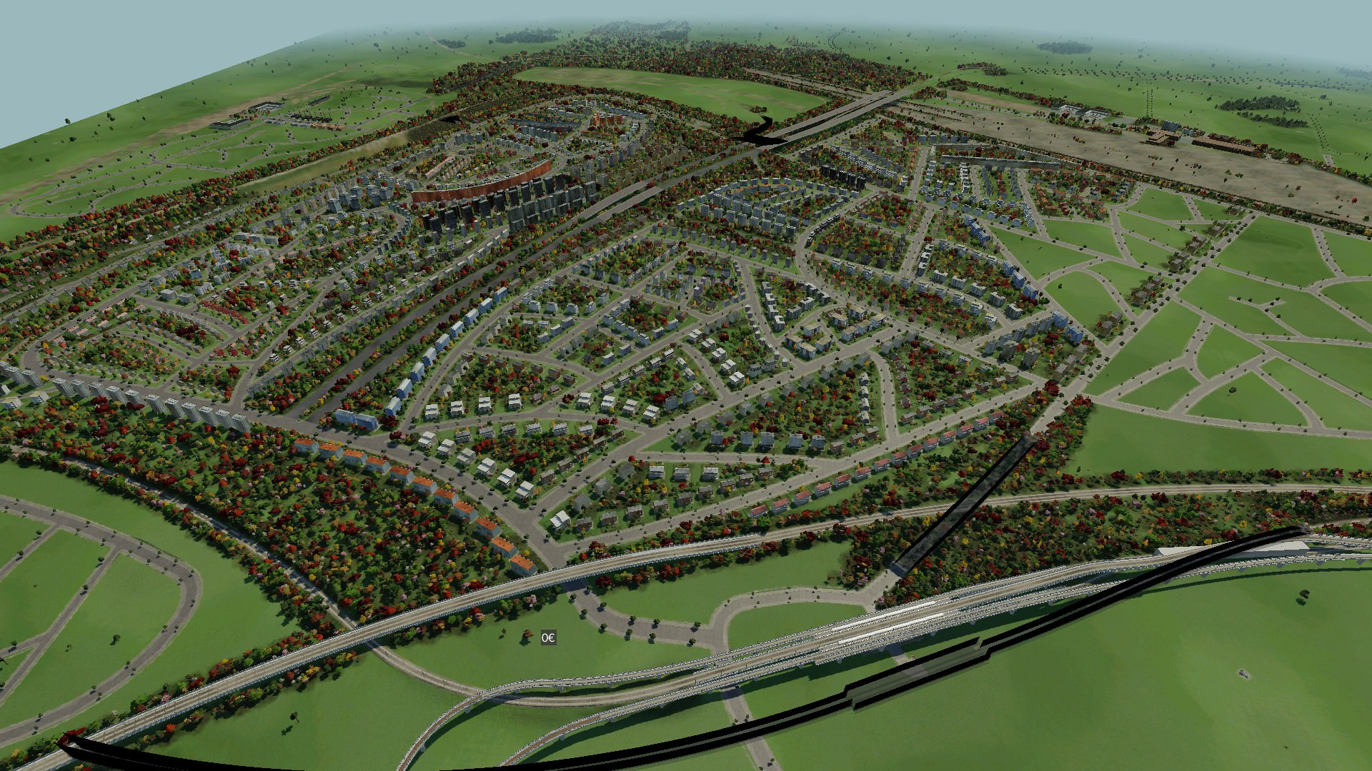 Schönbau-Map Dortmund Fiktiv
