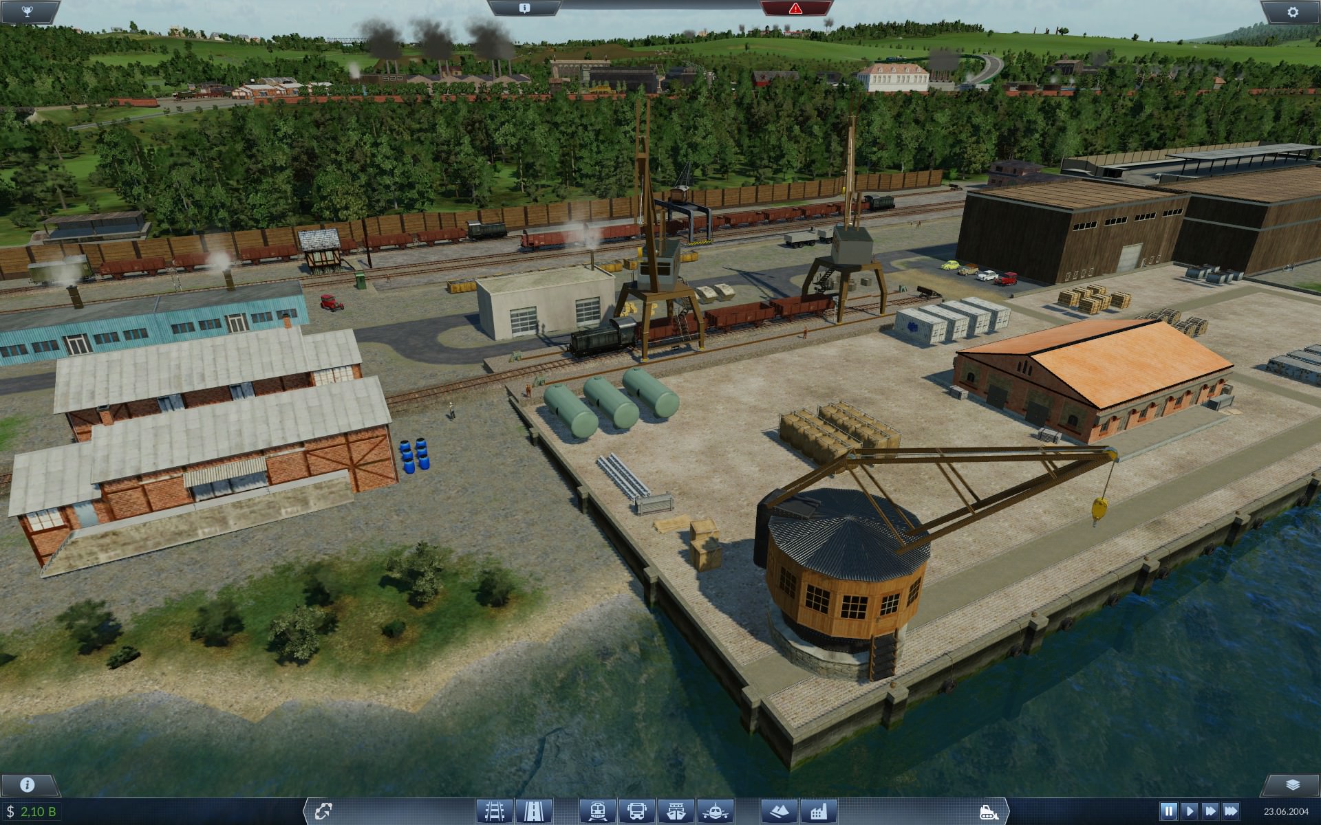 Zeche "Glückauf" - Hafen