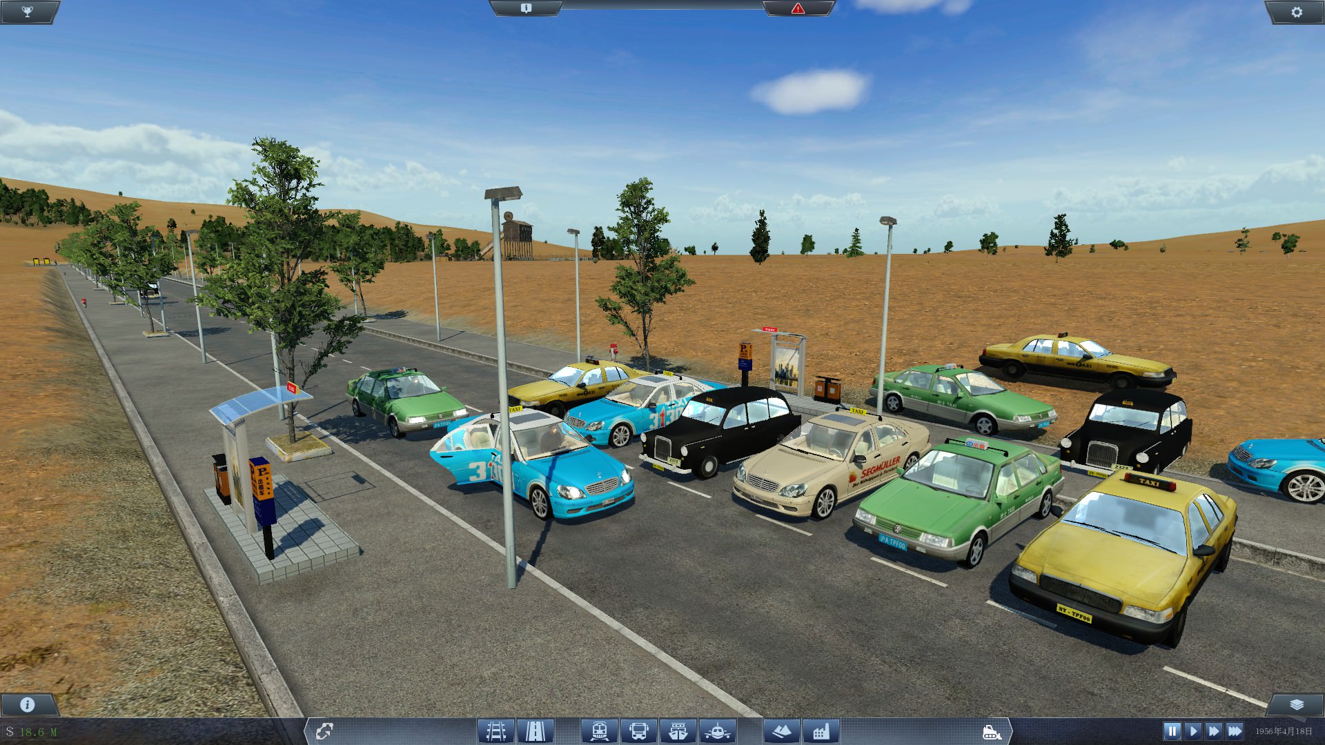 taxi_series + taxi_stand + taxi_asset [in game test]