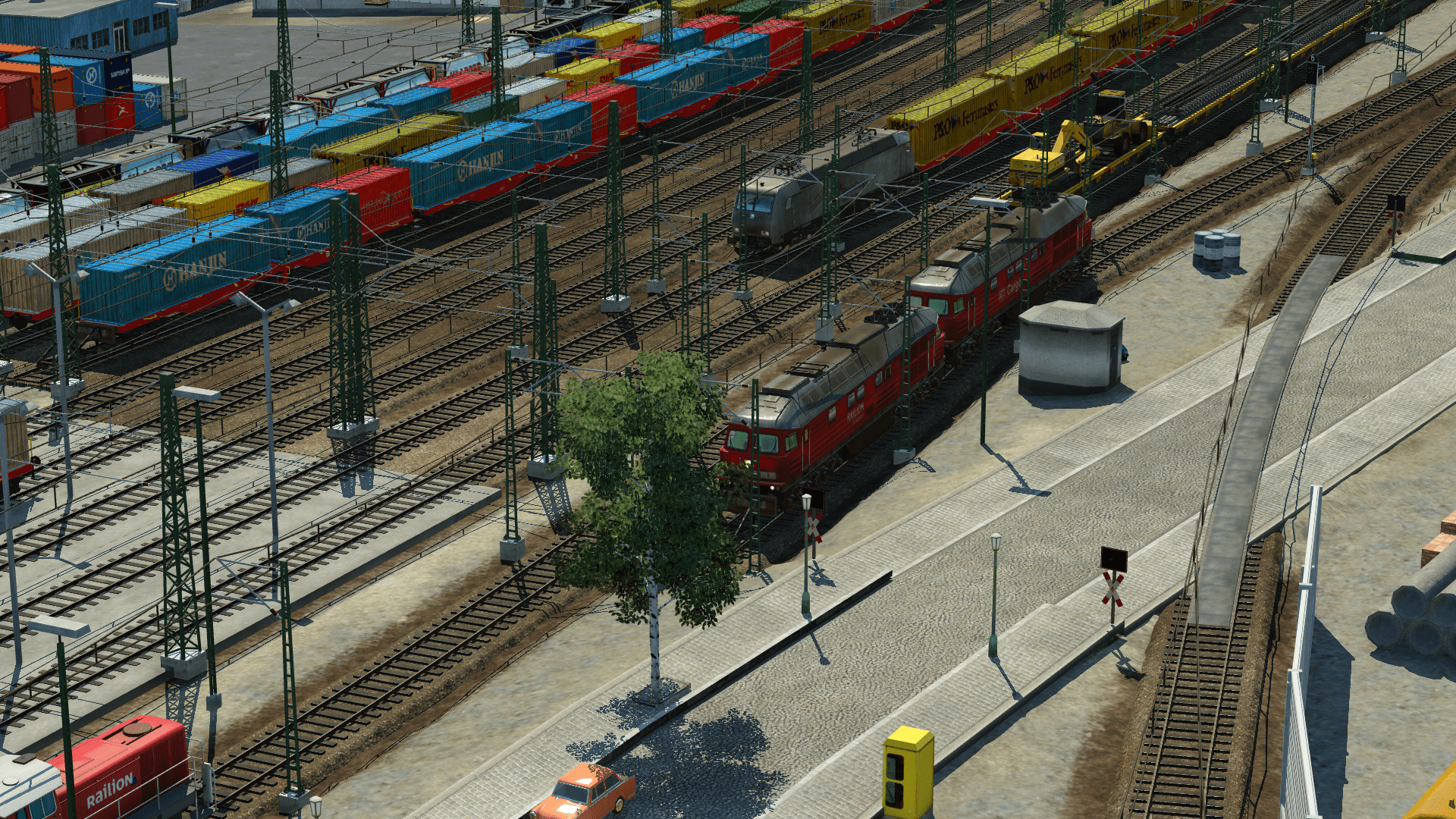 Am Containerterminal