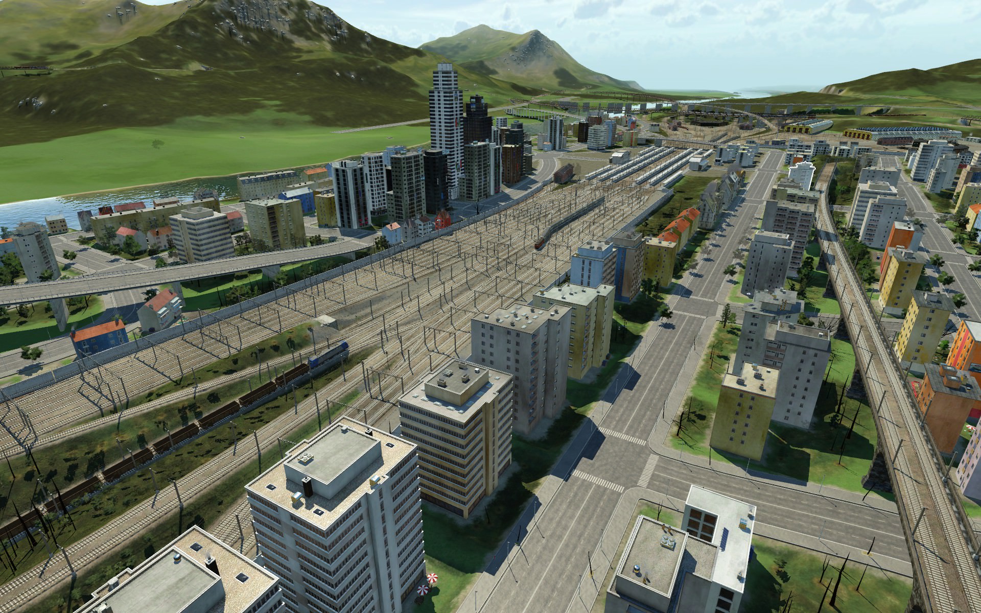 Schönbaumap 01 von mila1978 - Blick den Bahnhof der Hauptstadt
