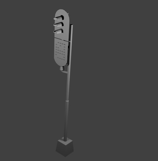 Dutch signal with speed indicator