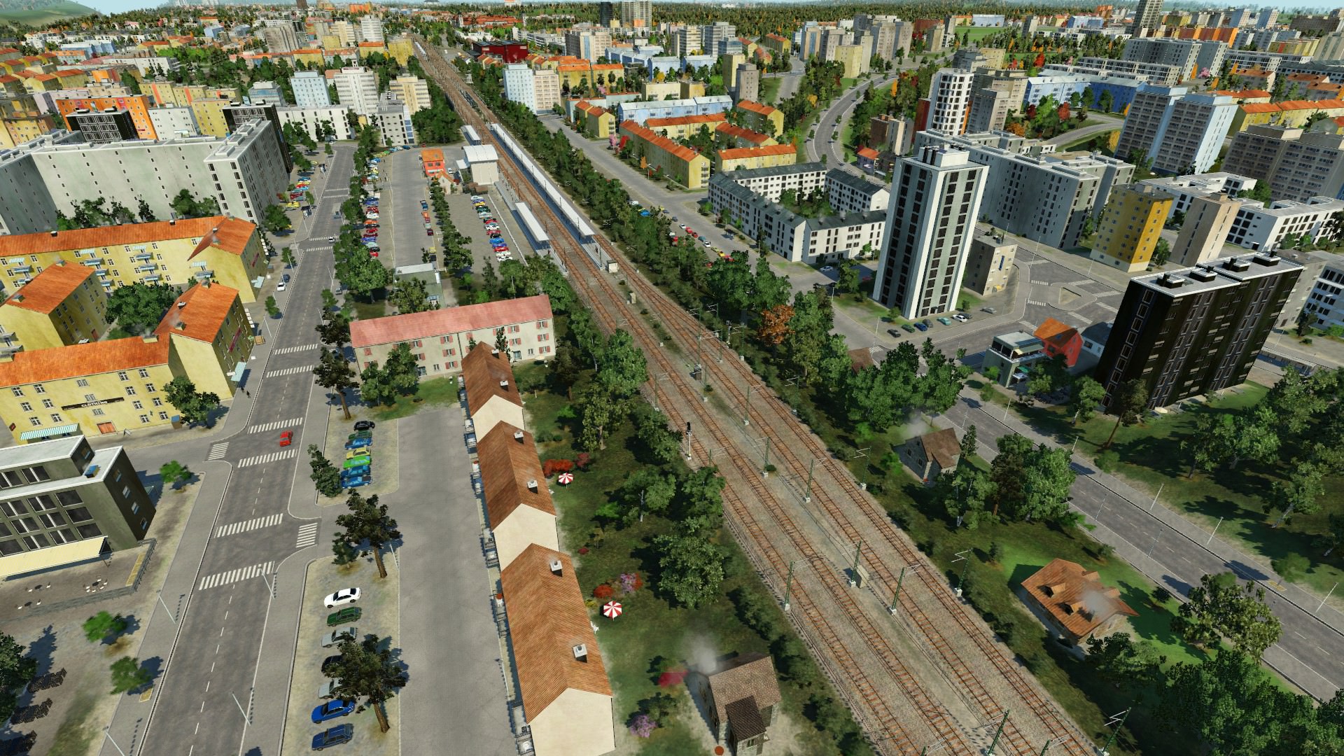 Blick über München-Sendling