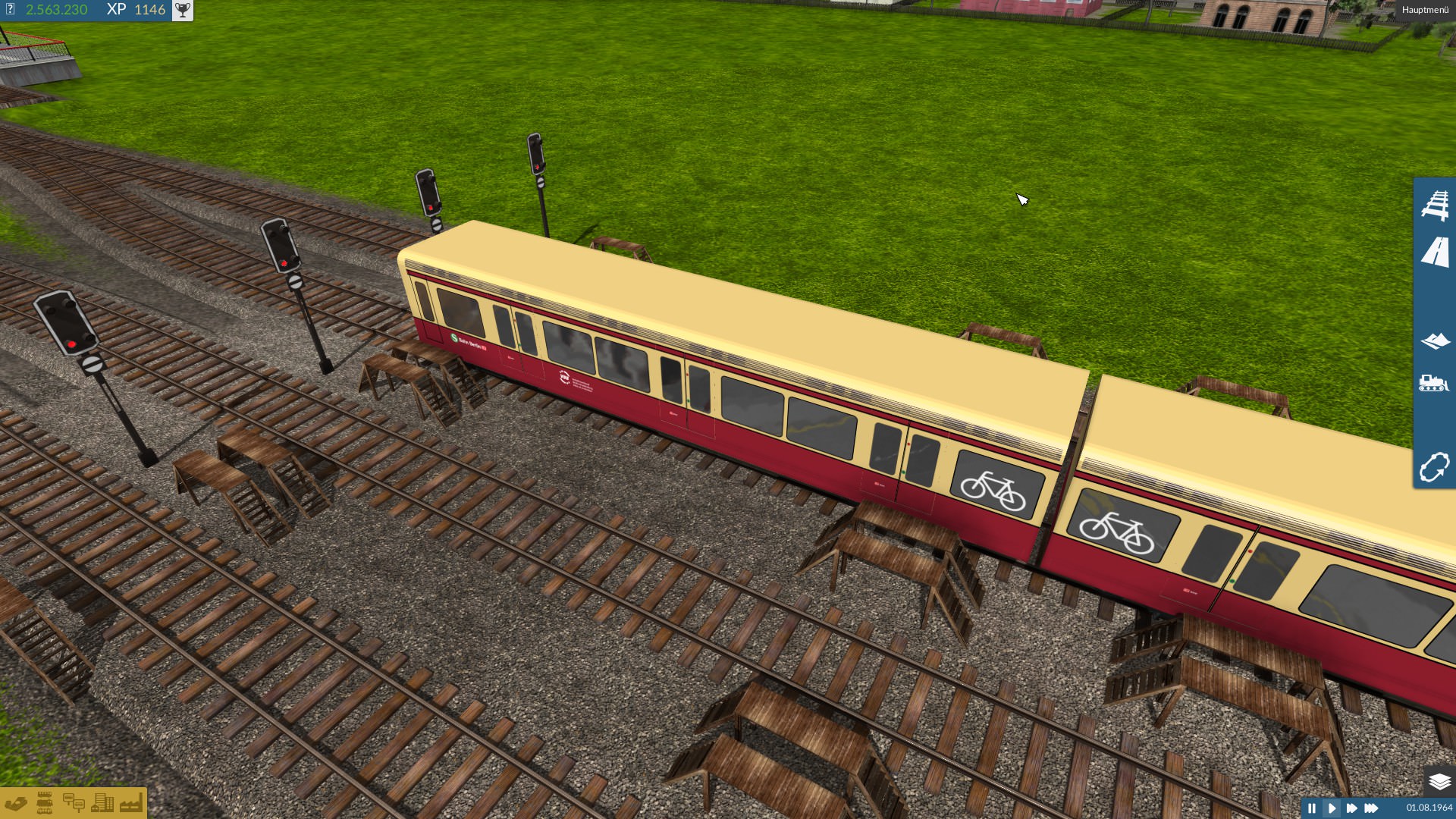 Abstellgleis - Holztreppen WIP