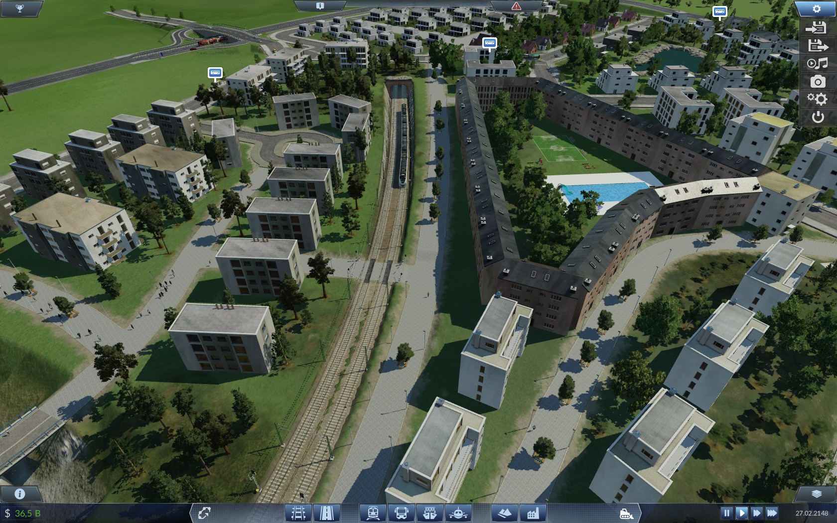 Neubaugebiet Metropolis