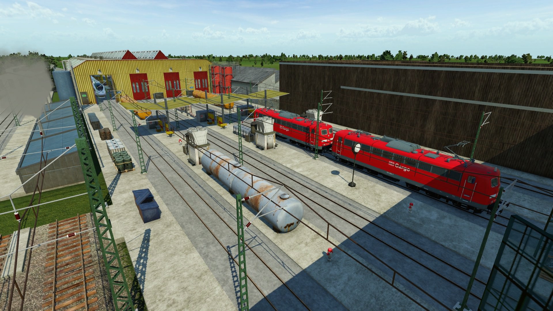 Betriebswerk in Cargo Welt