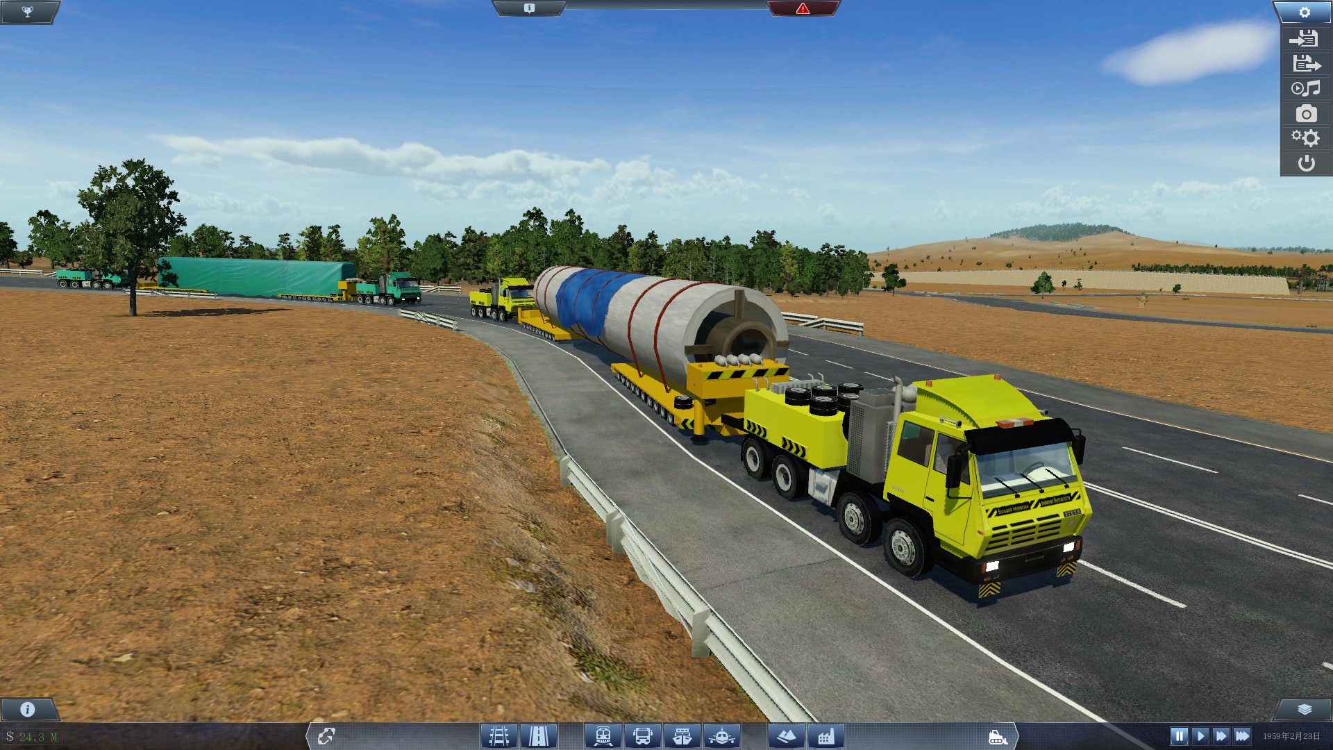 Heavy haul transportation