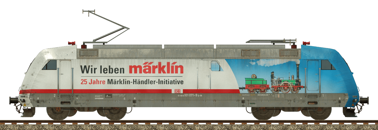 DB 101 071 "25 Jahre Märklin-Händler-Initiative"