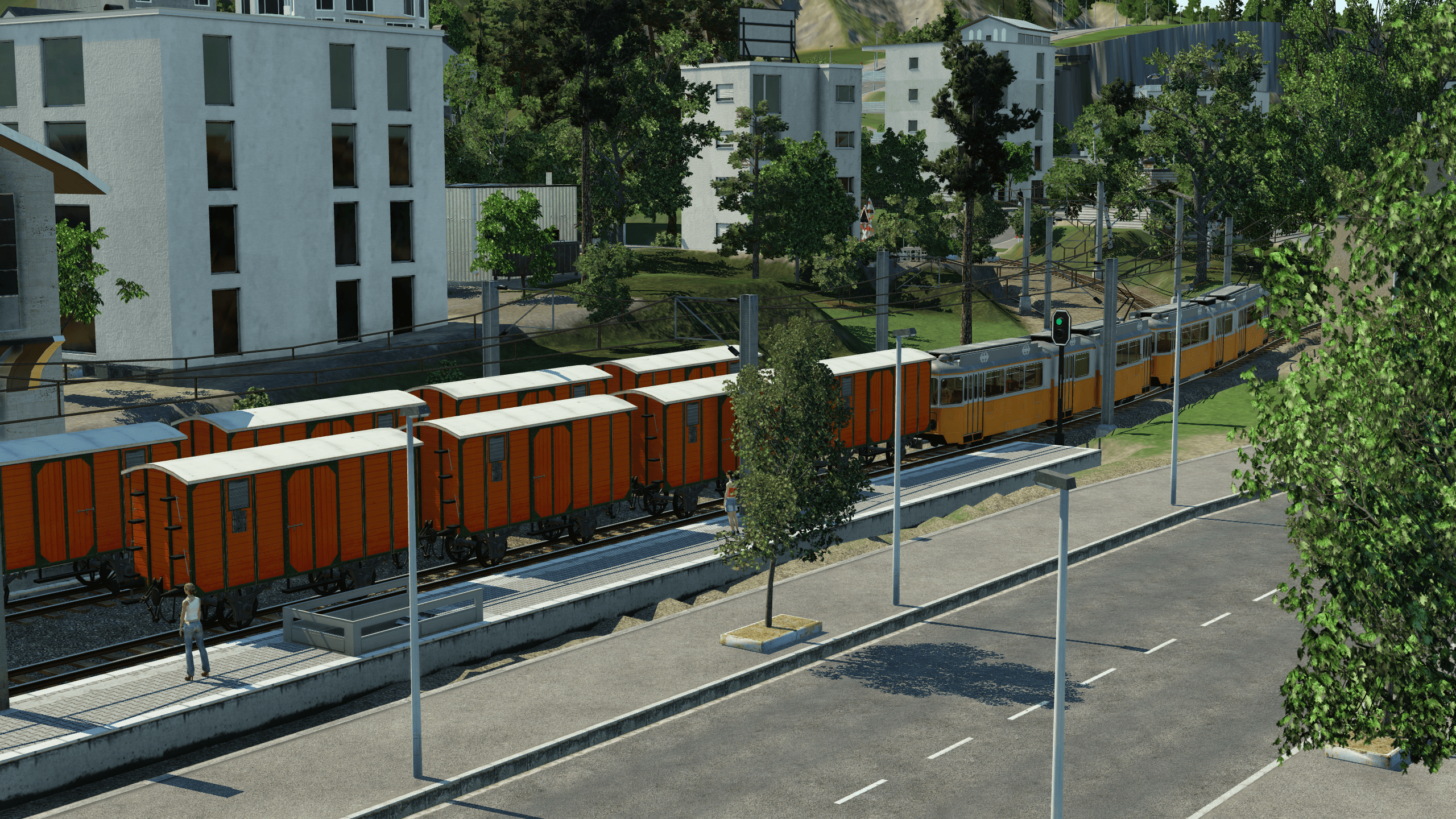 Güterverkehr in der Modernen Grossstadt der Zukunft (Anno 1960)