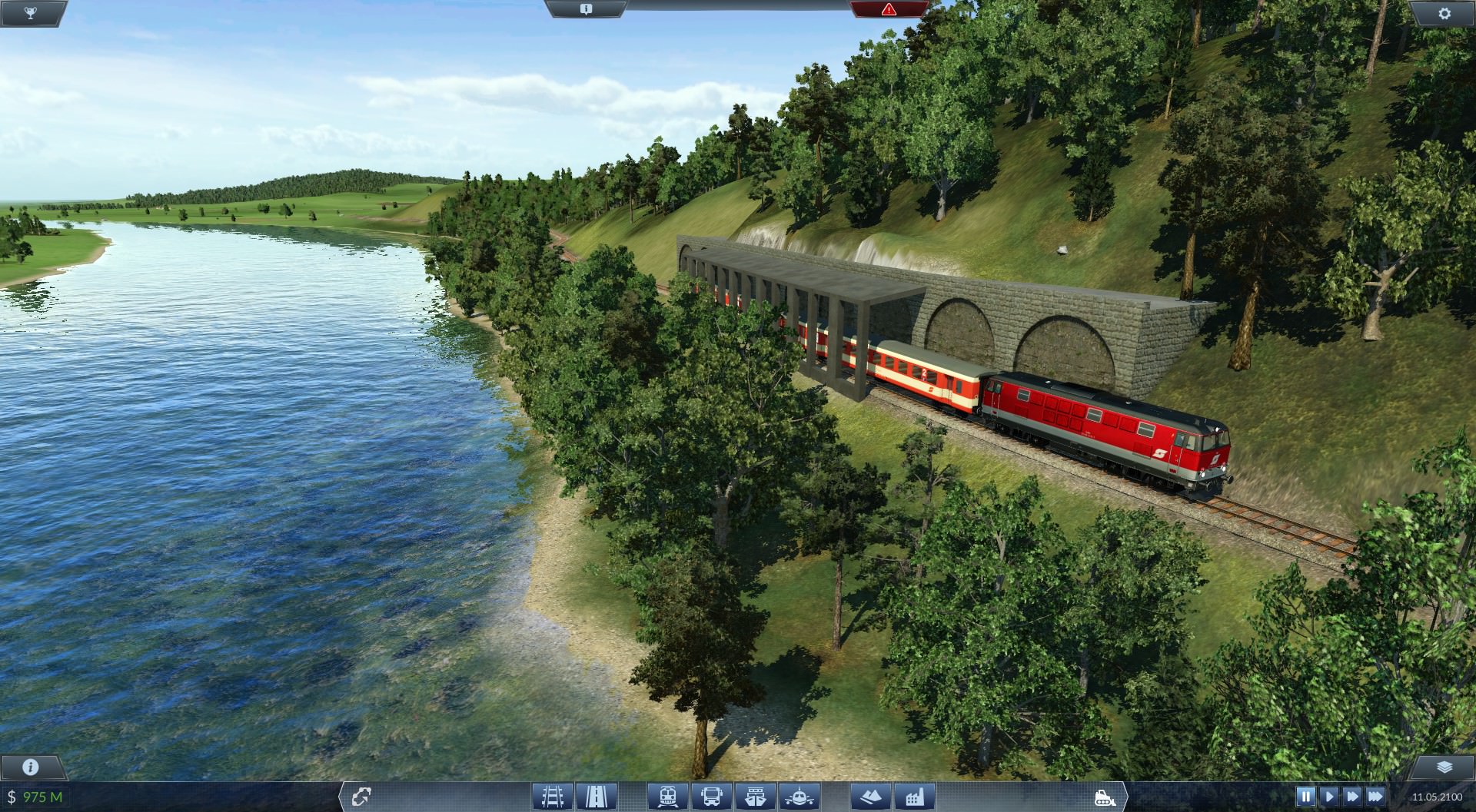 Nebenbahn - Flair an der "Uferbahn"