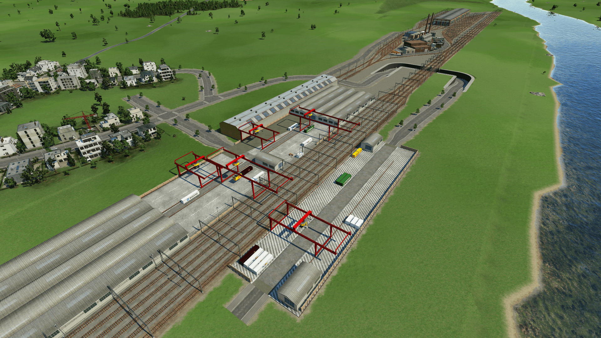 Der Güterbahnhof ist Fertig! 1/2