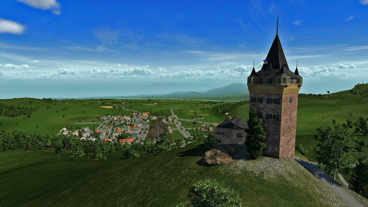 Bad Stein und sein toller Ausblick.