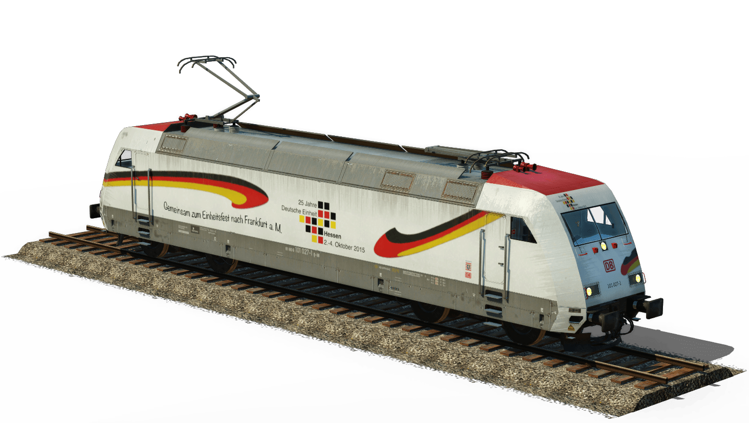 DB 101 027 "25 Jahre Wiedervereinigung"