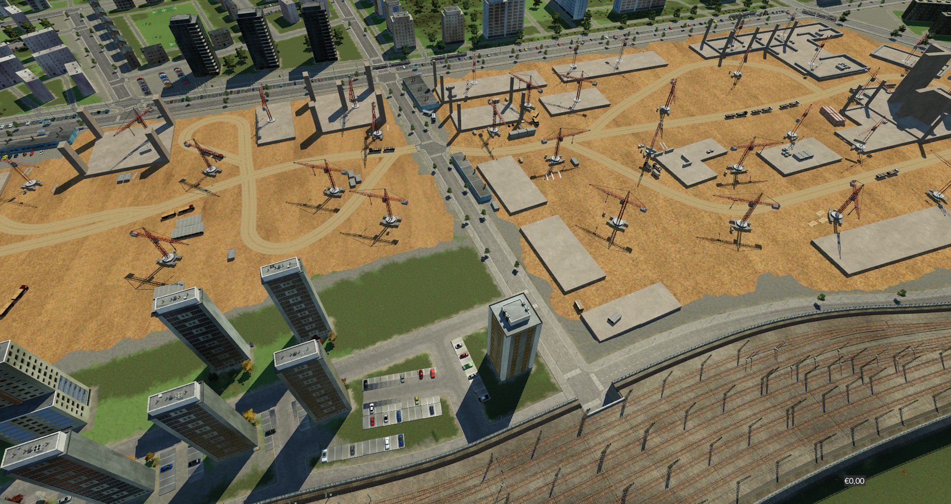 Großbaustelle am Hauptbahnhof