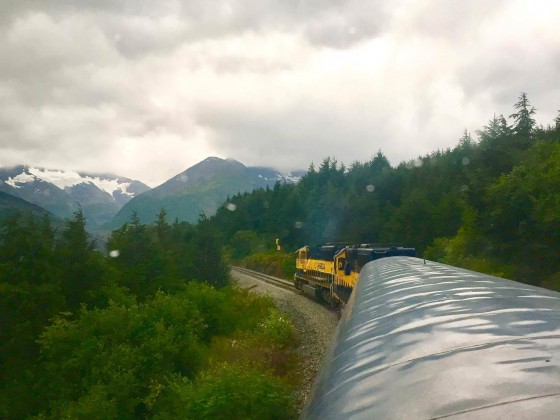 Rainy Day on the Alaska Railroad...Anchorage to Seward through the Kenai Peninsula