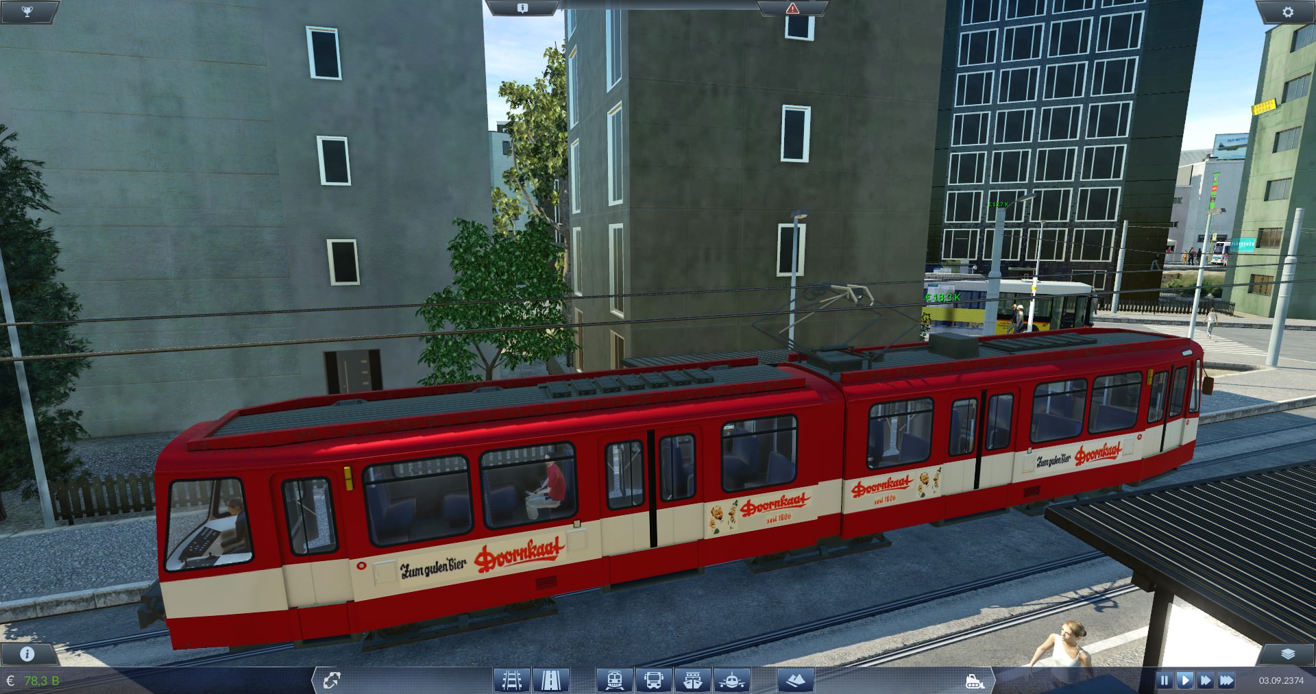 Tram Duewag tw601
