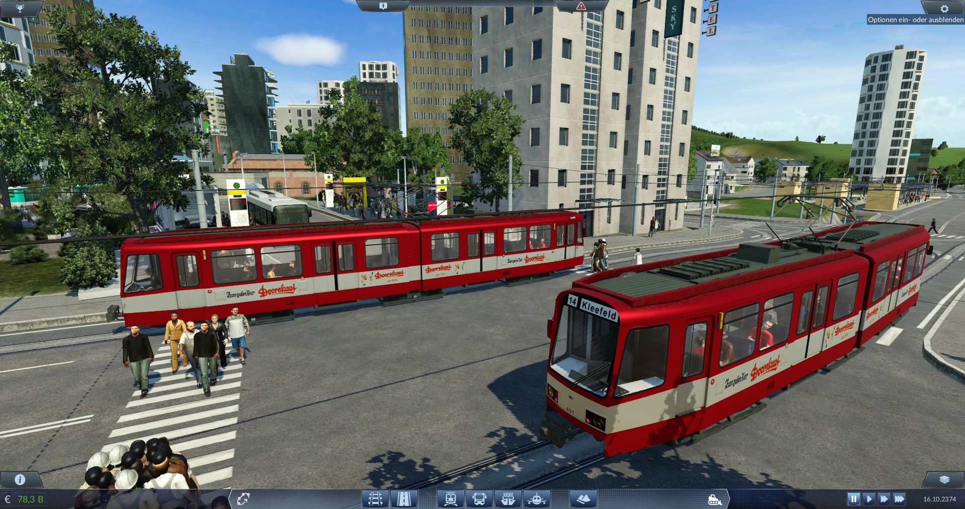 Tram Duewag tw601