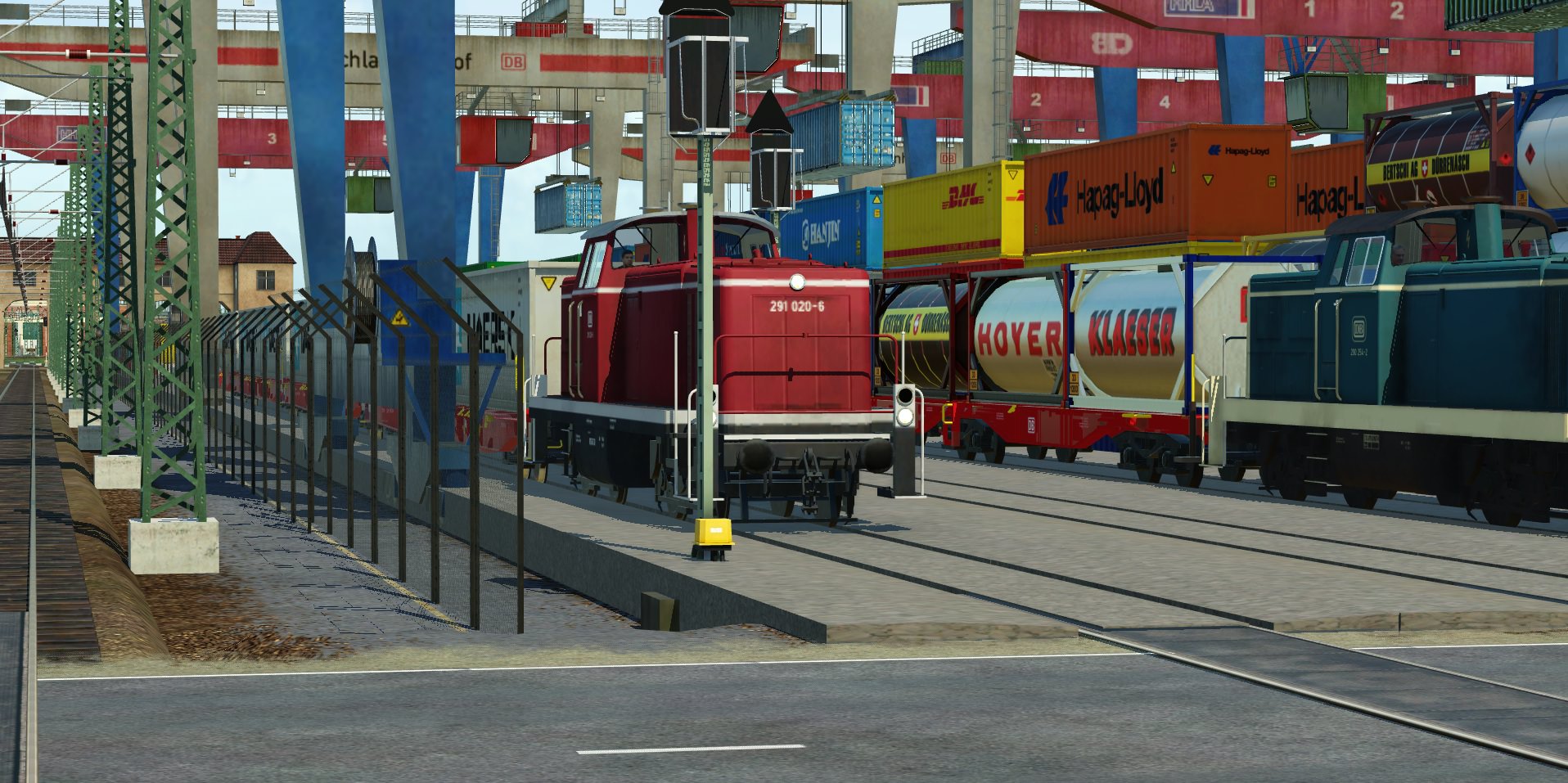 Am Containerterminal