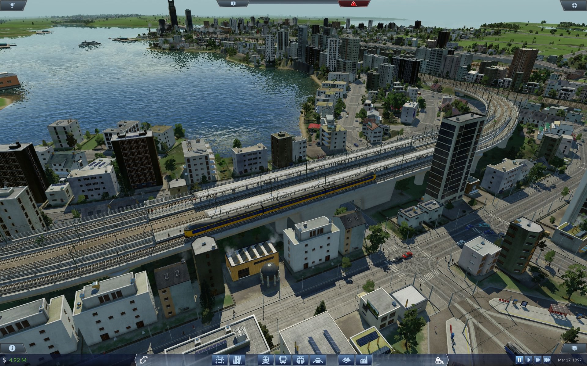 Elevated station