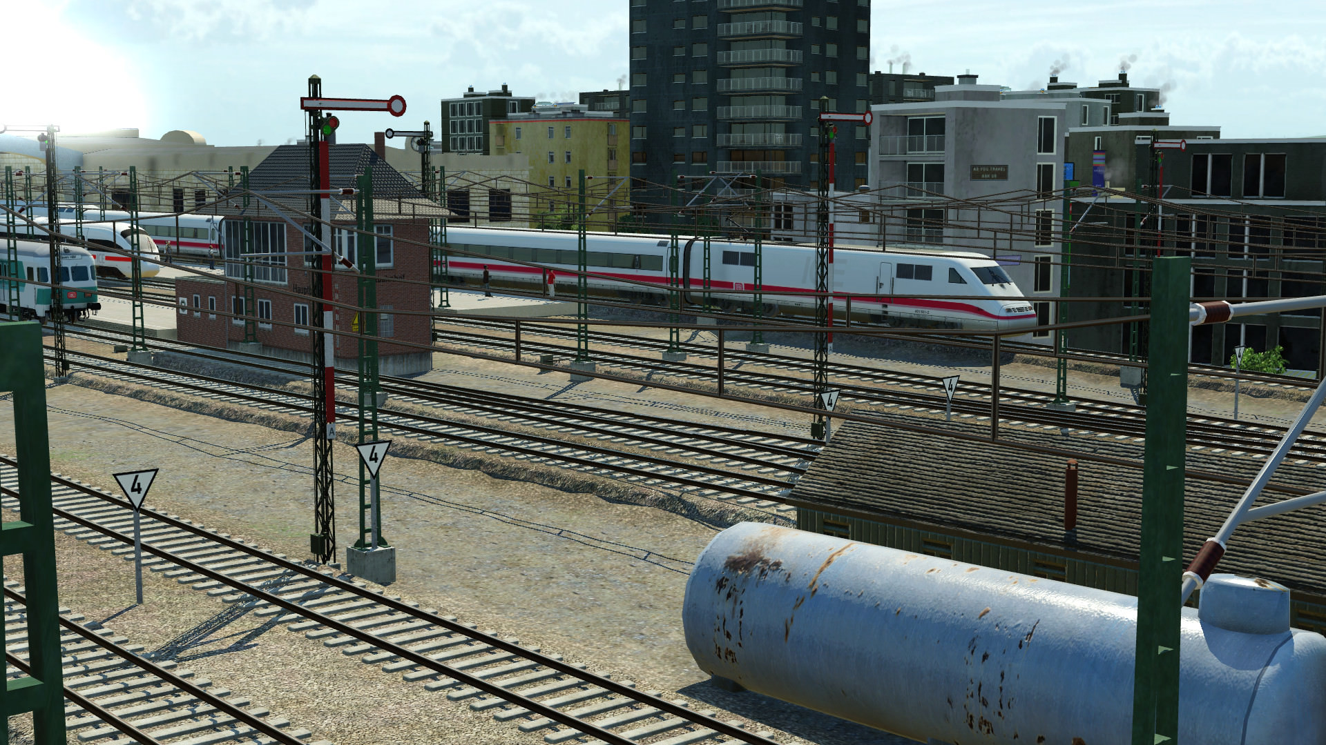 1998 bei der Bahn