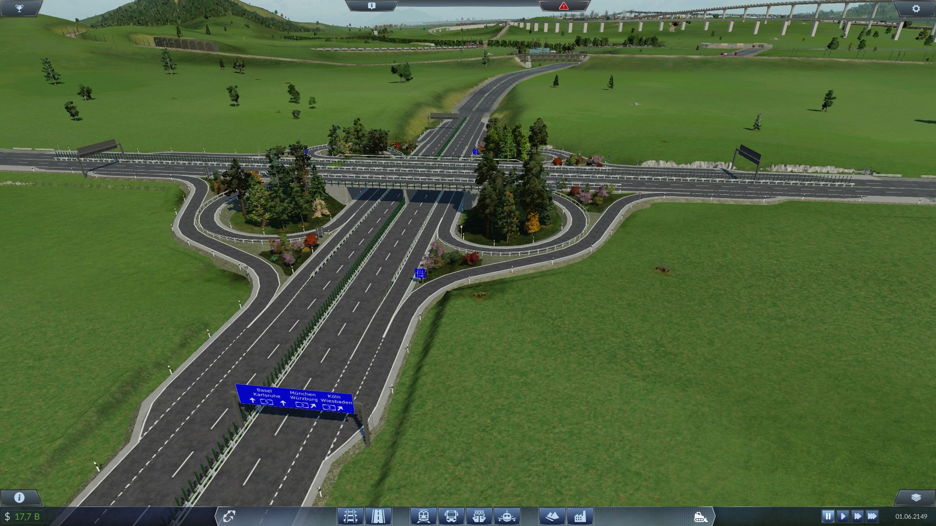 Autobahnkreuz