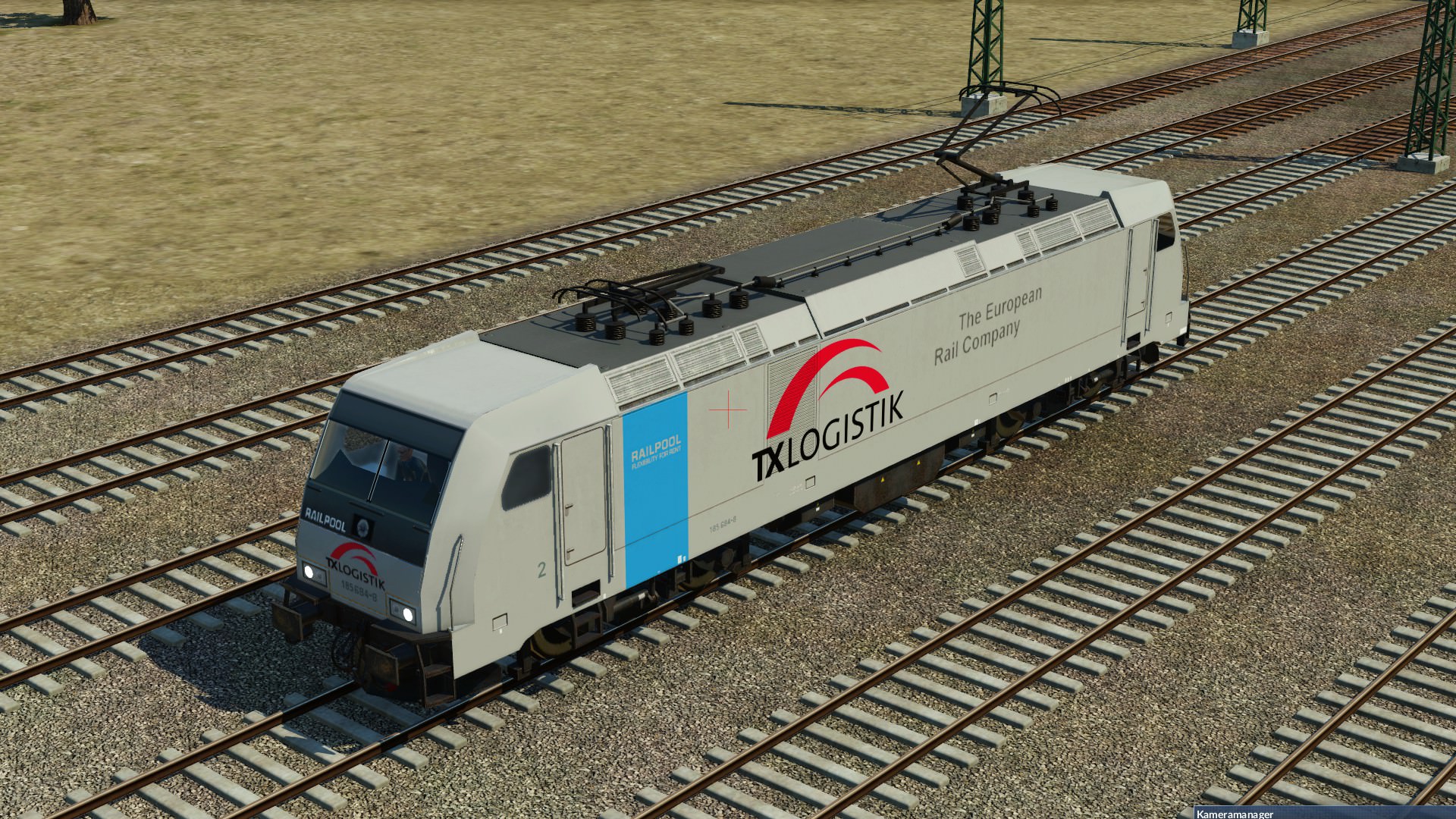 Br 185 TXLogistik (Railpool) Repaint WIP