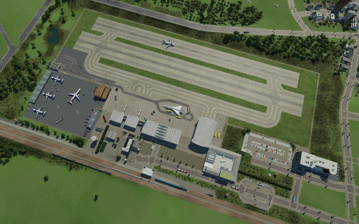 Flughafen Kroppenstedt - Gesamtansicht