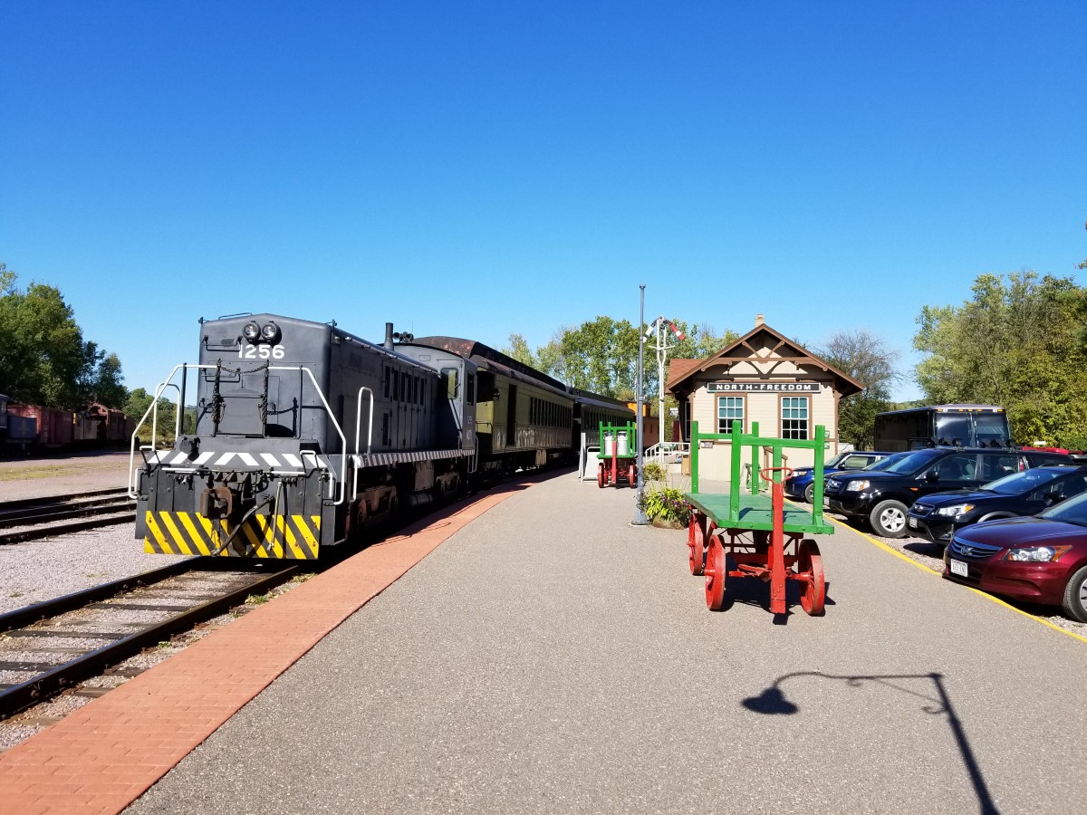 Mid-Contient Railroad Museum in North Freedom, WI, 9-31-17