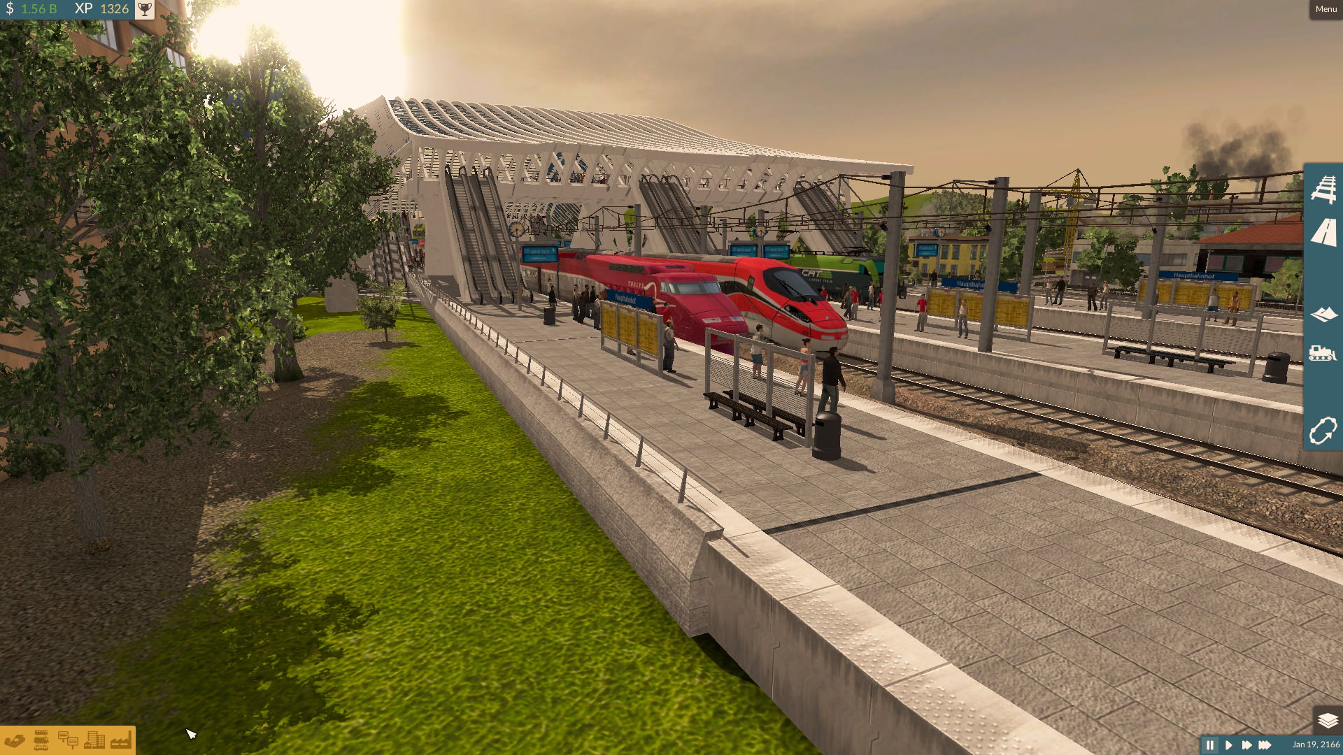 Maltby Central Station through the years 2166/2