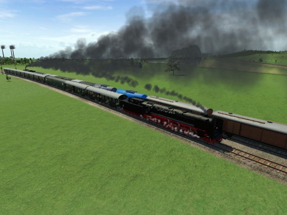 BR05 - Güterzug Gegenverkehr