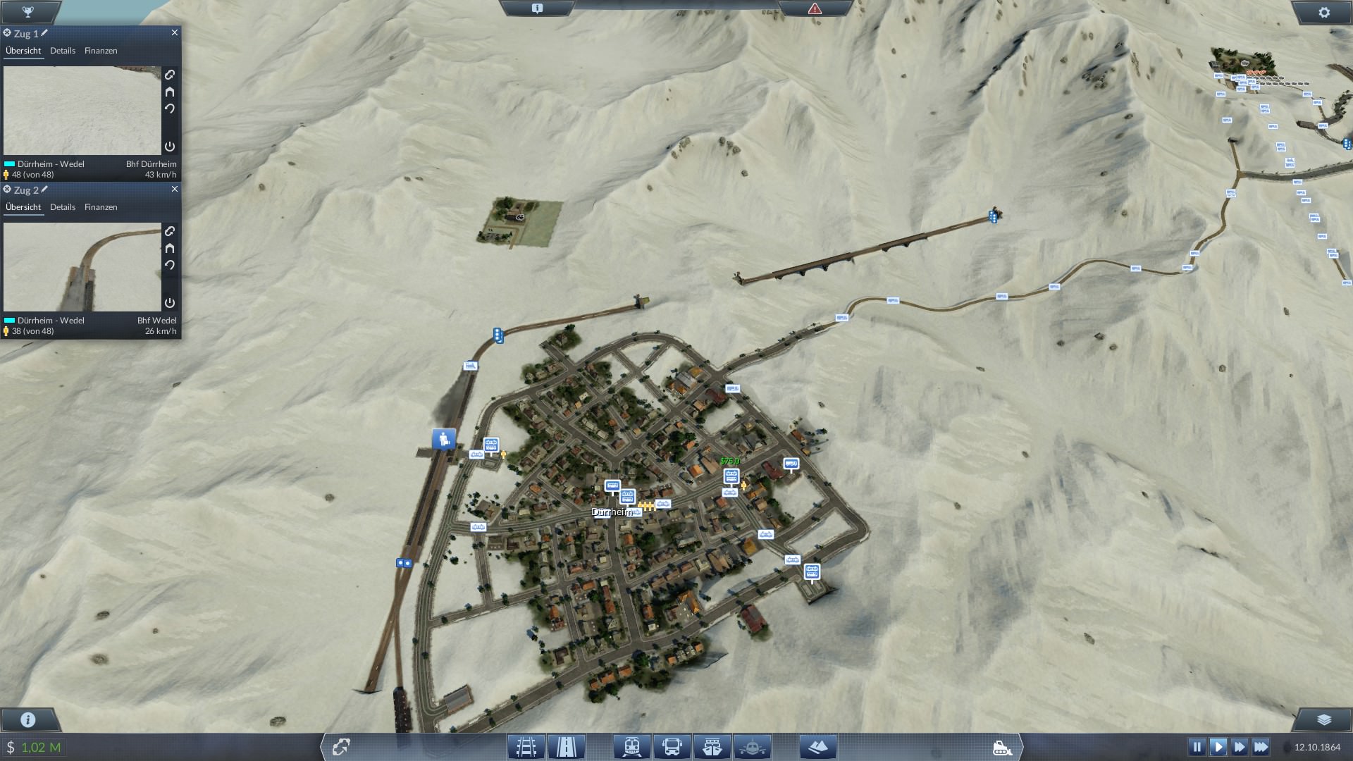 The mountain pass