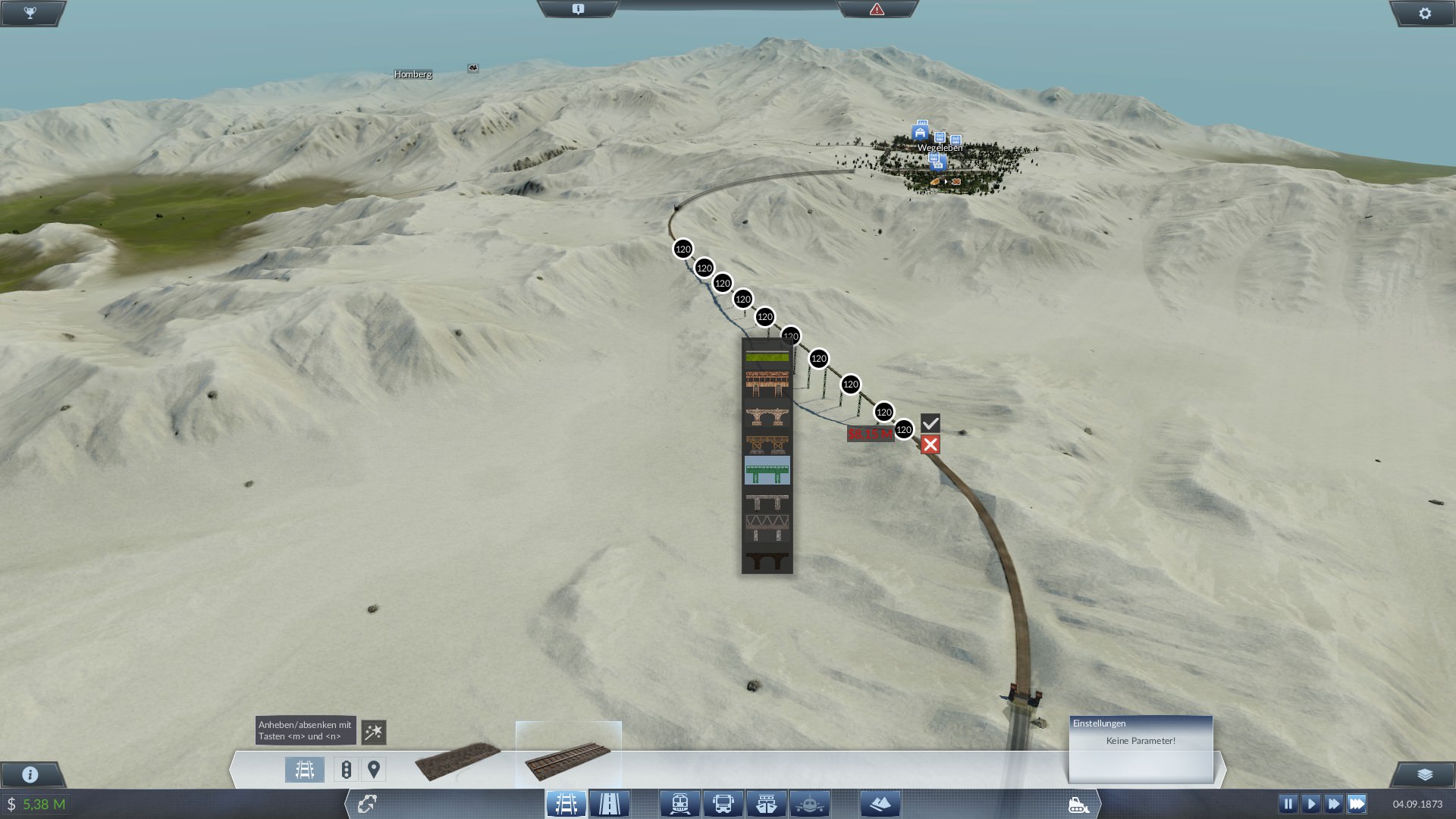 The mountain pass