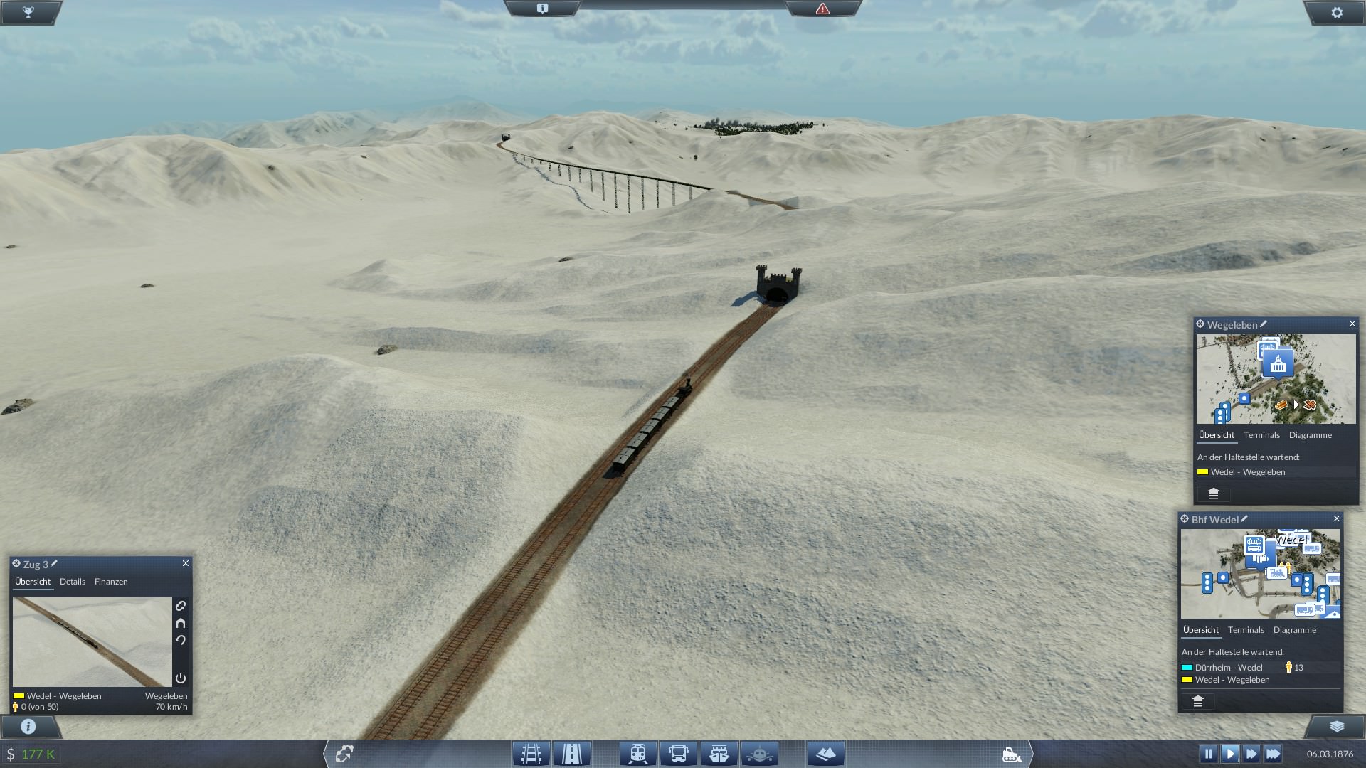 The mountain pass