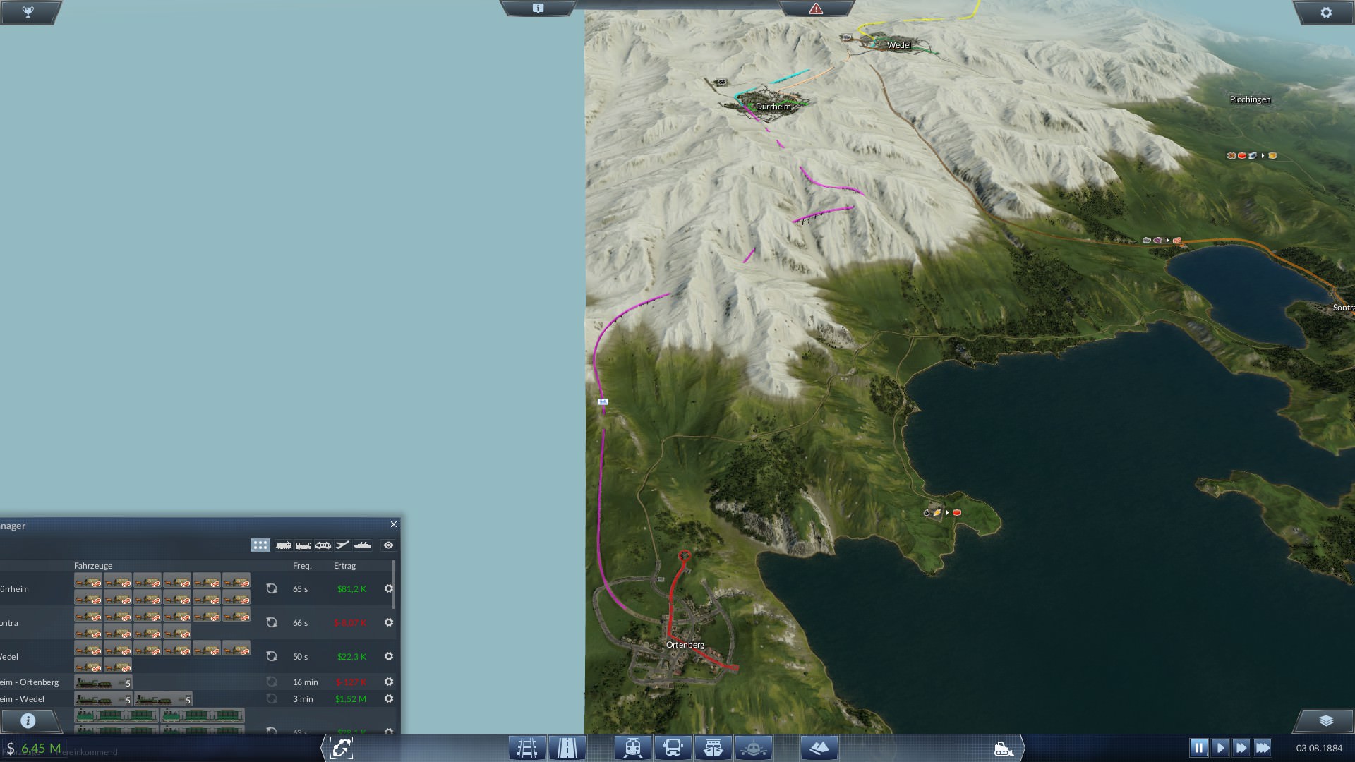 The mountain pass