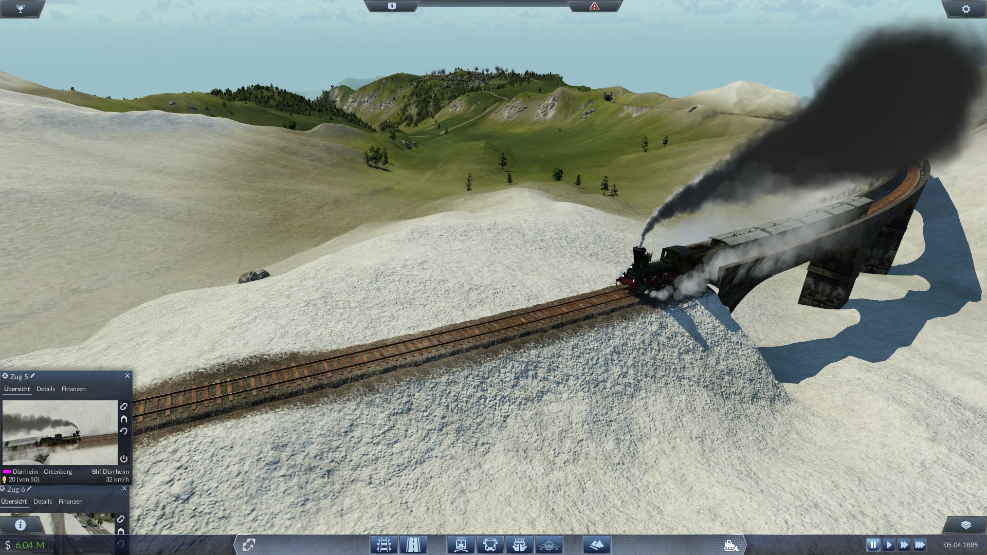 The mountain pass